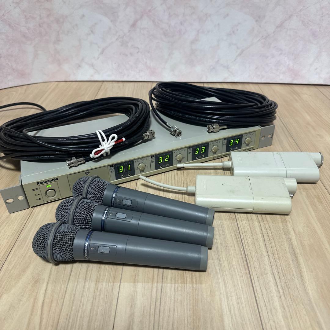 Panasonic ワイヤレスマイク (セット販売)