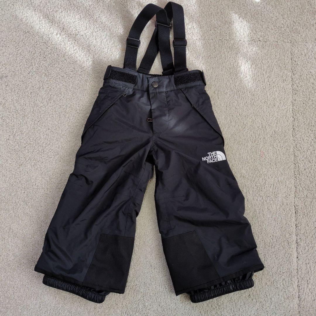 THE NORTH FACE スキーウェア サスペンダー付き 黒