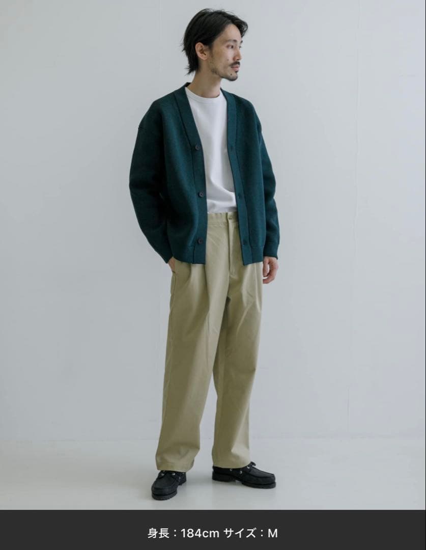 SHIOTA ニドムチノトラウザー #SERGE II