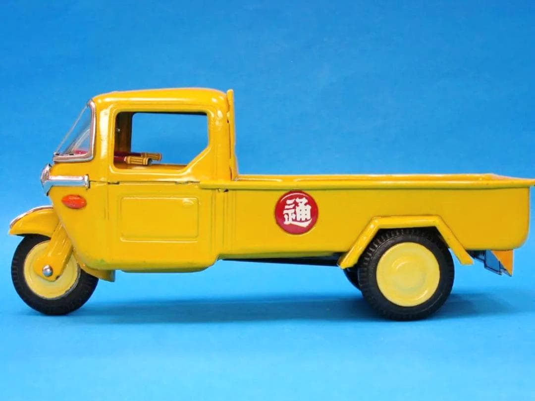 オート三輪　日通　ブリキ玩具