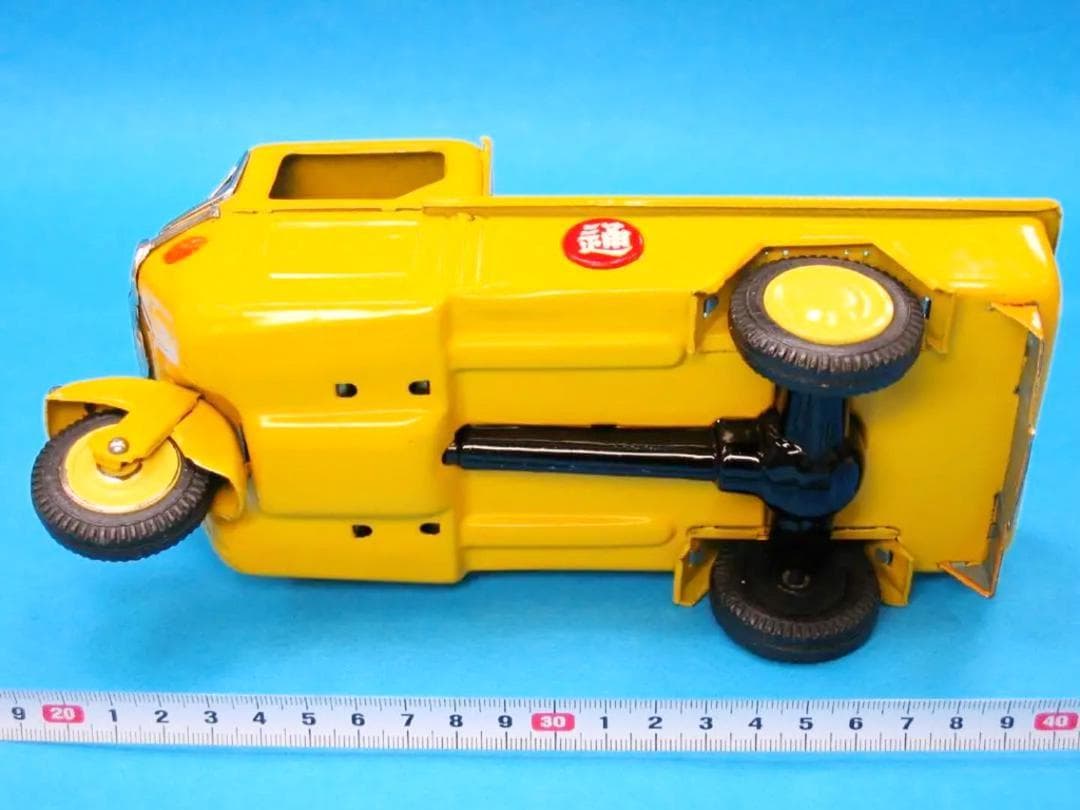 オート三輪　日通　ブリキ玩具