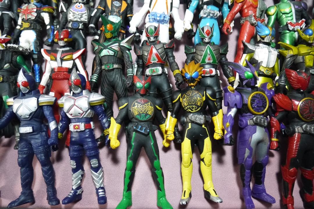 ライダーヒーローシリーズ　ビッグサイズソフビフィギュア　113体セット