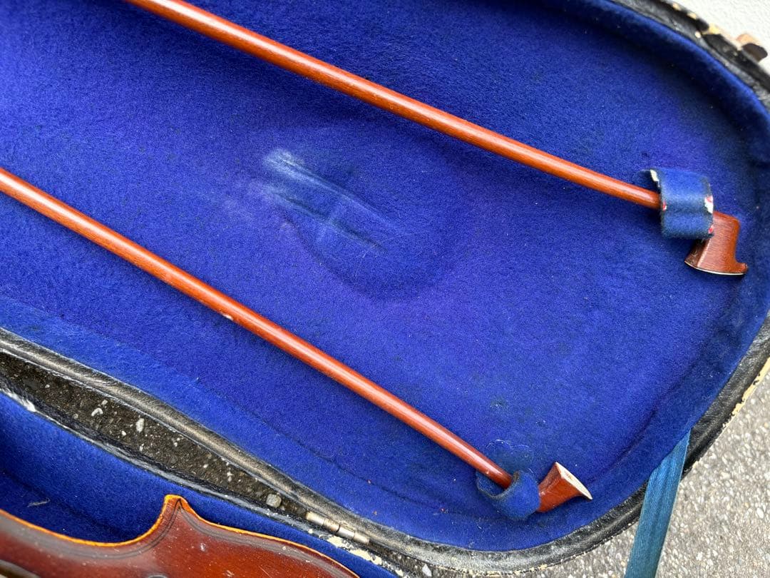 【現状品】バイオリン　ケース付き　年代物