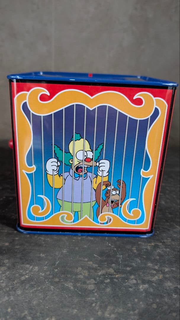 シンプソンズ クレイジークラウン ジャックインザボックス アメトイ