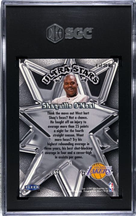 メ*男様 NBAカード SHAQUILLE O’NEAL FLEER 1997