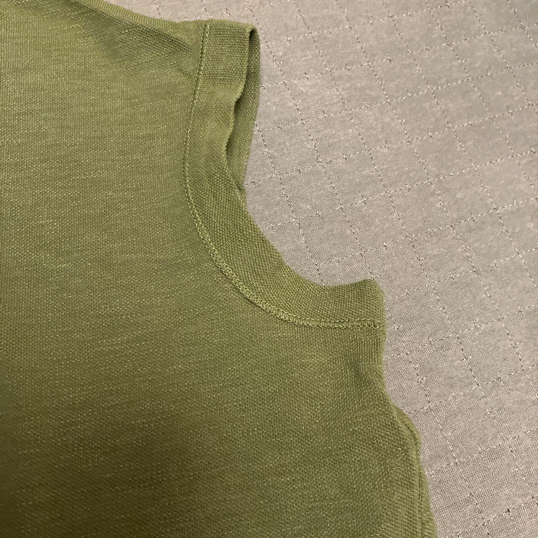 ４５Ｒ　ジンバブエコットンポロシャツ　カーキ