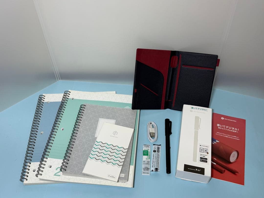 に*や様 美品箱付！　ネオスマートペンM1+ ノート他付　テキスト保存、録音可能