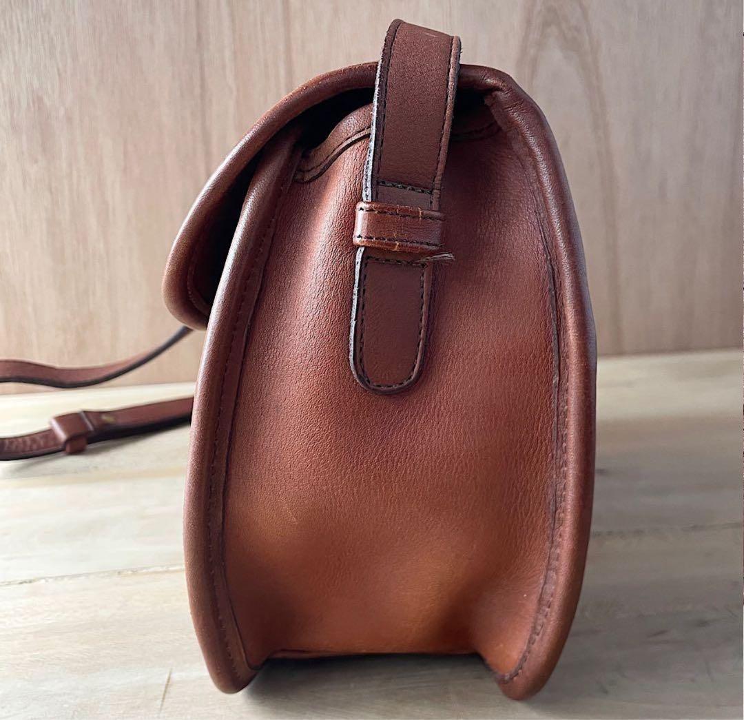 希少 オールドコーチ ショルダーバッグ ブラウン OLD COACH 9815