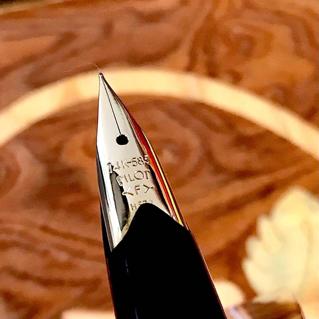 ☆最極上美品☆美しいパイロットエリート万年筆(Ｆ)☆超お勧め品