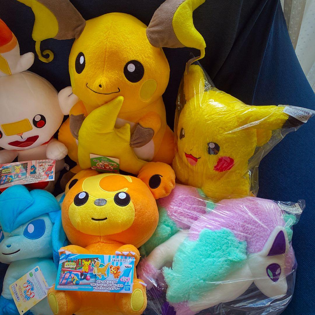 ポケットモンスター　ポケモン　8種　ぬいぐるみ　バラエティ　セット