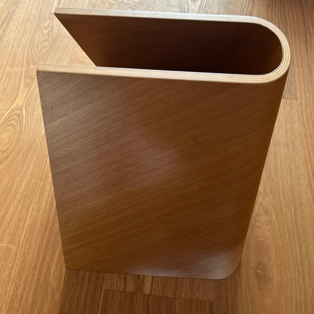 無印良品　重なるテーブルベンチ　オーク材　成形合板　廃盤　入手困難