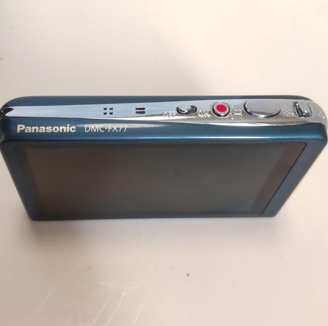 動作確認済み パナソニック LUMIX DMC-FX77 オールドコンデジ