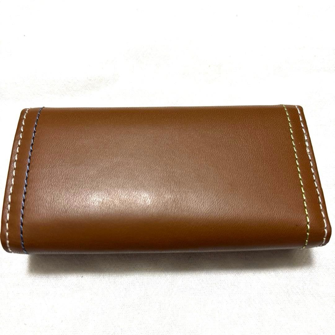 新品未使用　ポールスミス　キーケース　ブラウン　箱付