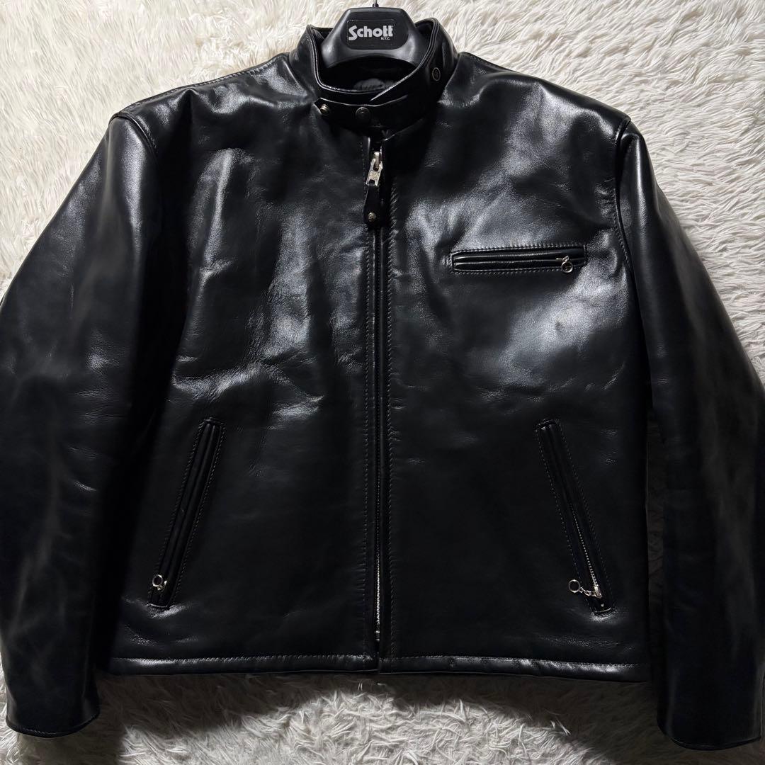 ペ*ノ様 極美品●schott ライダースジャケット　641HH ホースハイド