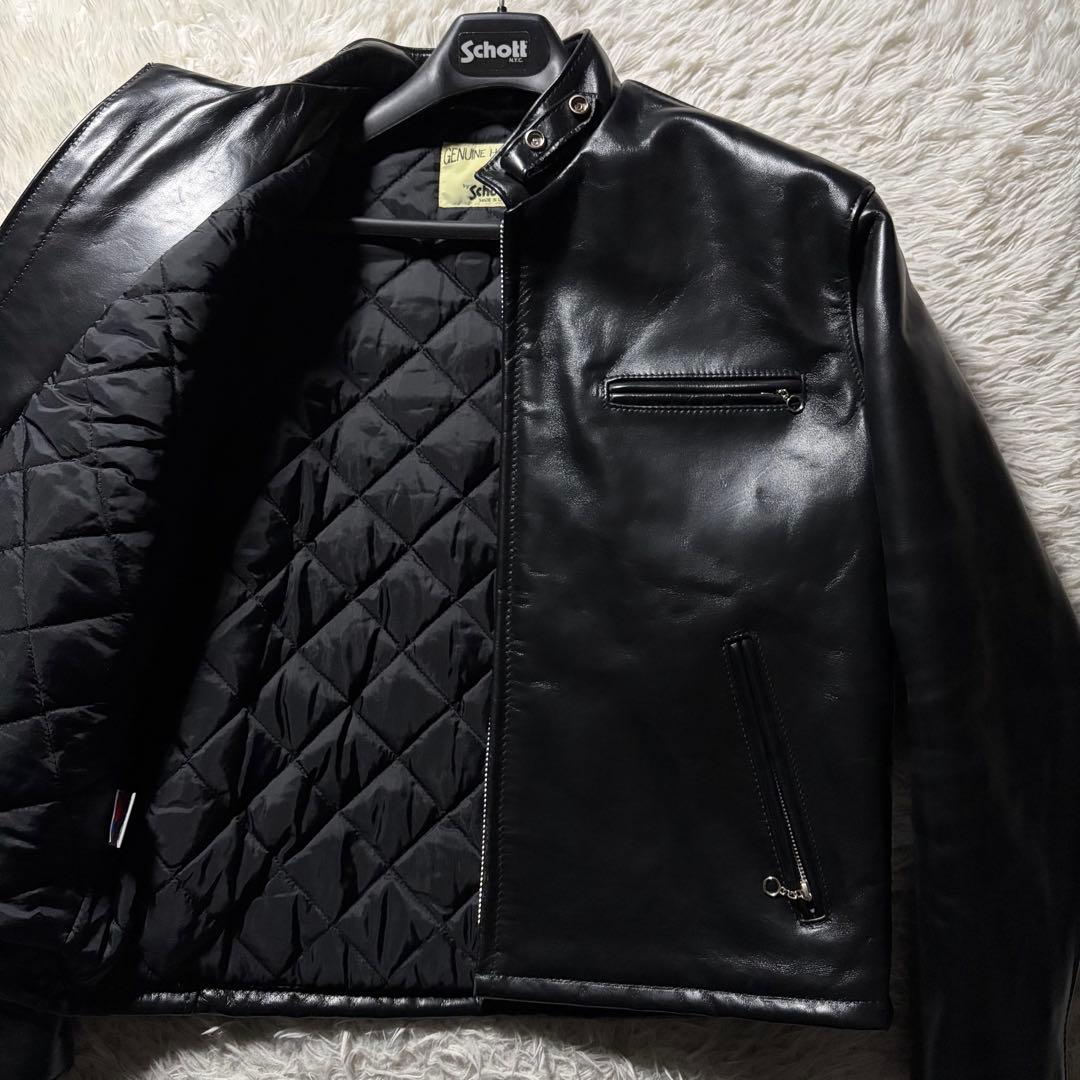 ペ*ノ様 極美品●schott ライダースジャケット　641HH ホースハイド