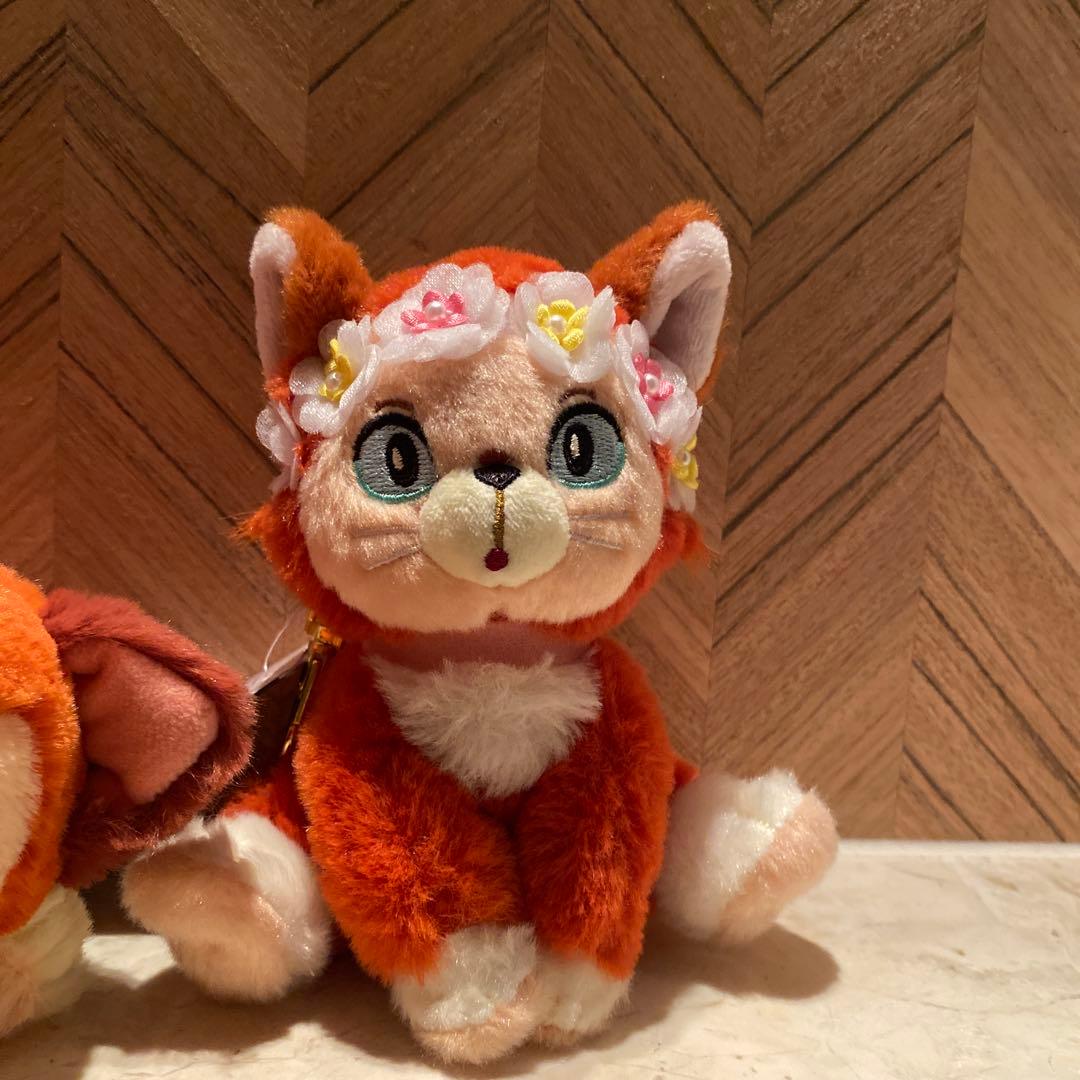 新品未使用タグ付♡ダイナ♡ぬいぐるみキーチェーン&ぬいぐるみ