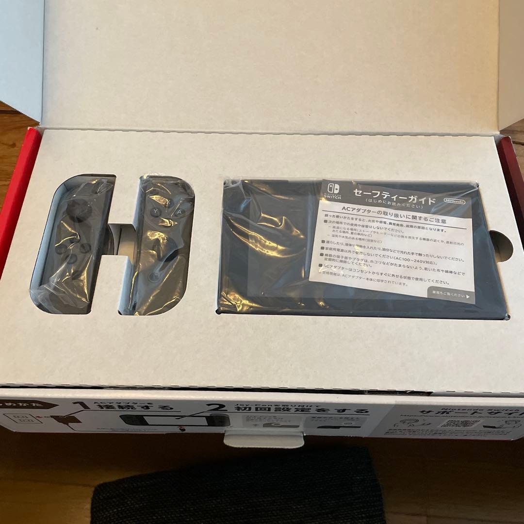 【完品】Nintendo Switch 本体 バッテリー強化版（グレー）