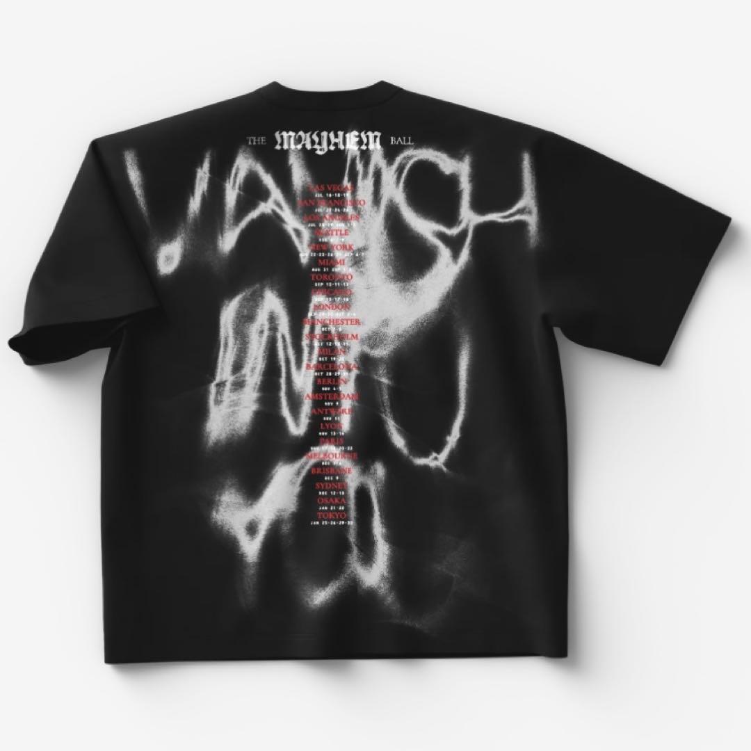新品 レディガガ Mayhem Ball Vanish Tシャツ サイズL