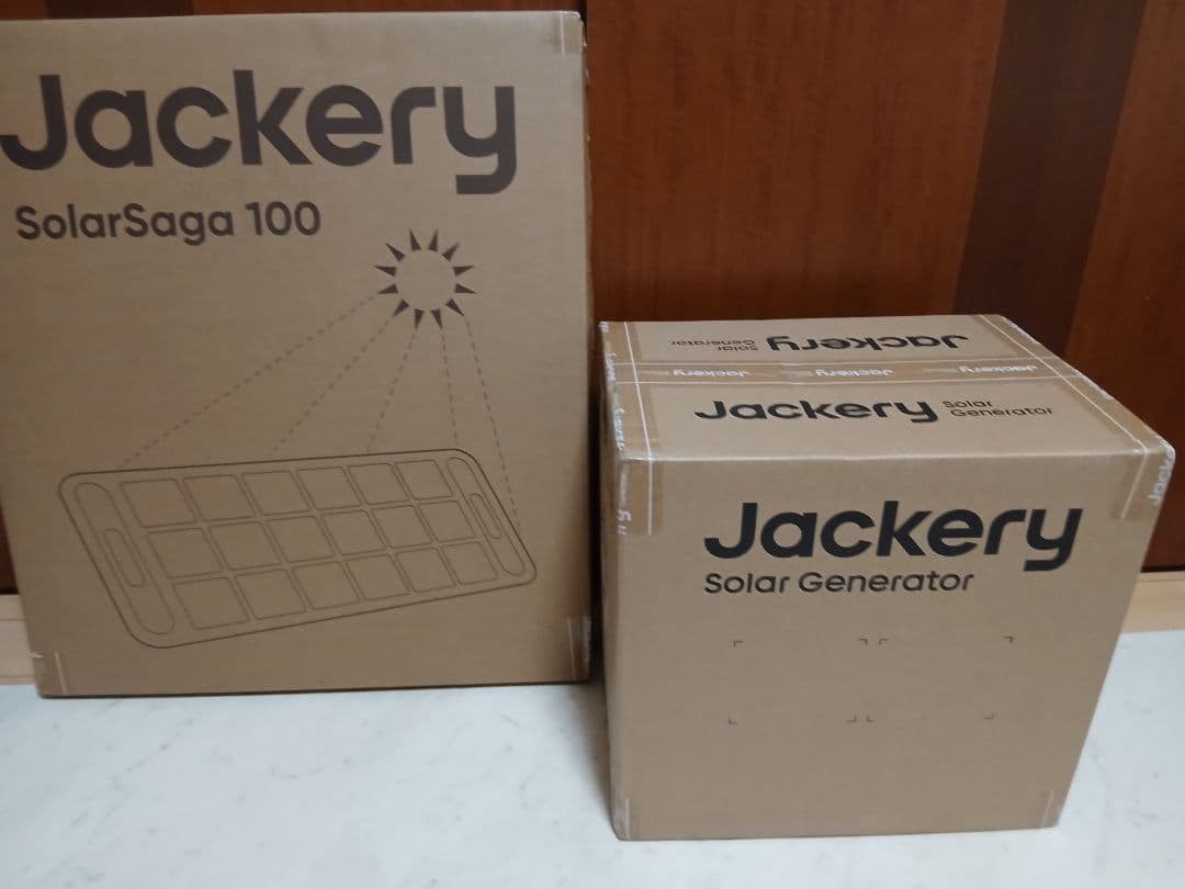 新品未使用　ジャクリポータブル電源 1000New +ソーラーパネル