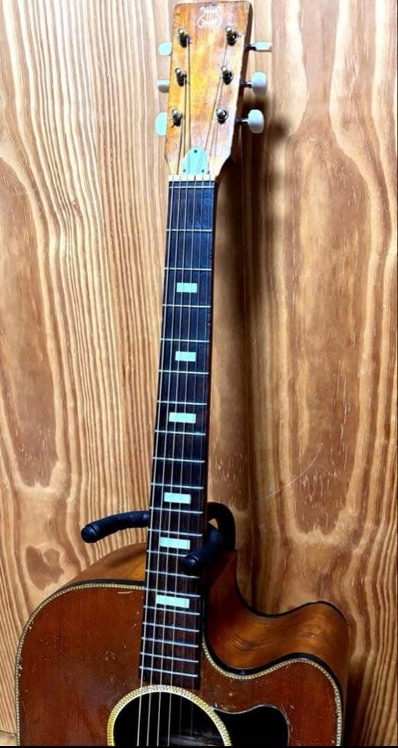 スナフキン堂【希少カッタウェイ】MONTANO リペア・メンテ済　JV