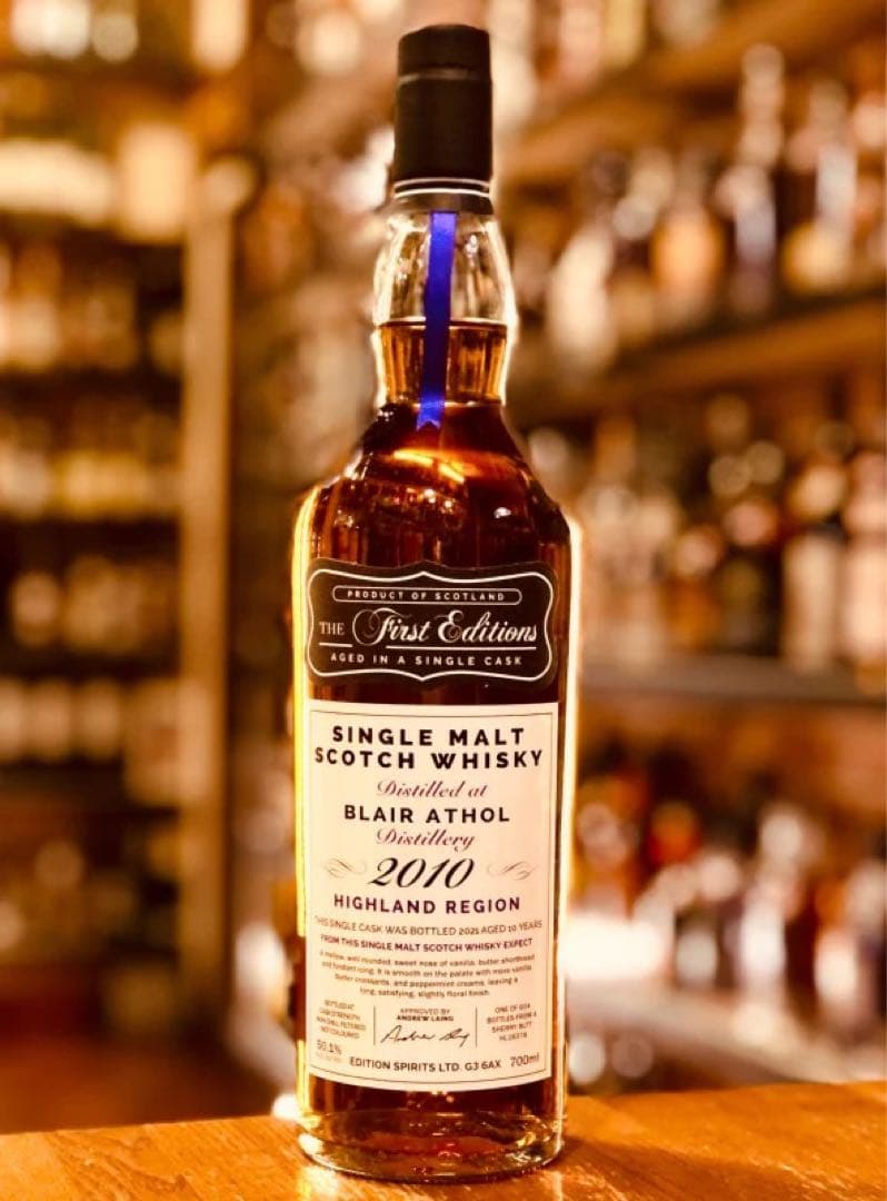 ファースト エディションズ ブレアアソール10年 シェリー 限定90本　完売品