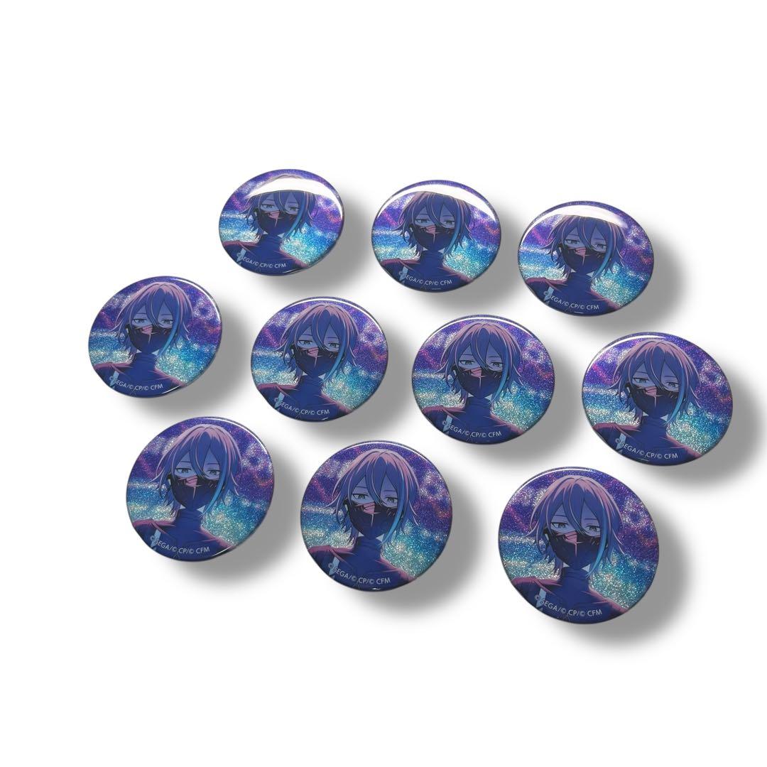 プロセカ プロジェクトセカイ グリッター缶バッジ 40B 神代類 10個セット