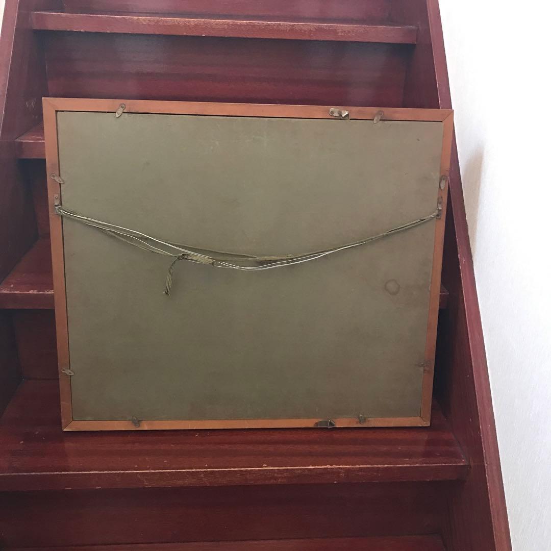 S. Ishikawa 風景画 木製フレーム