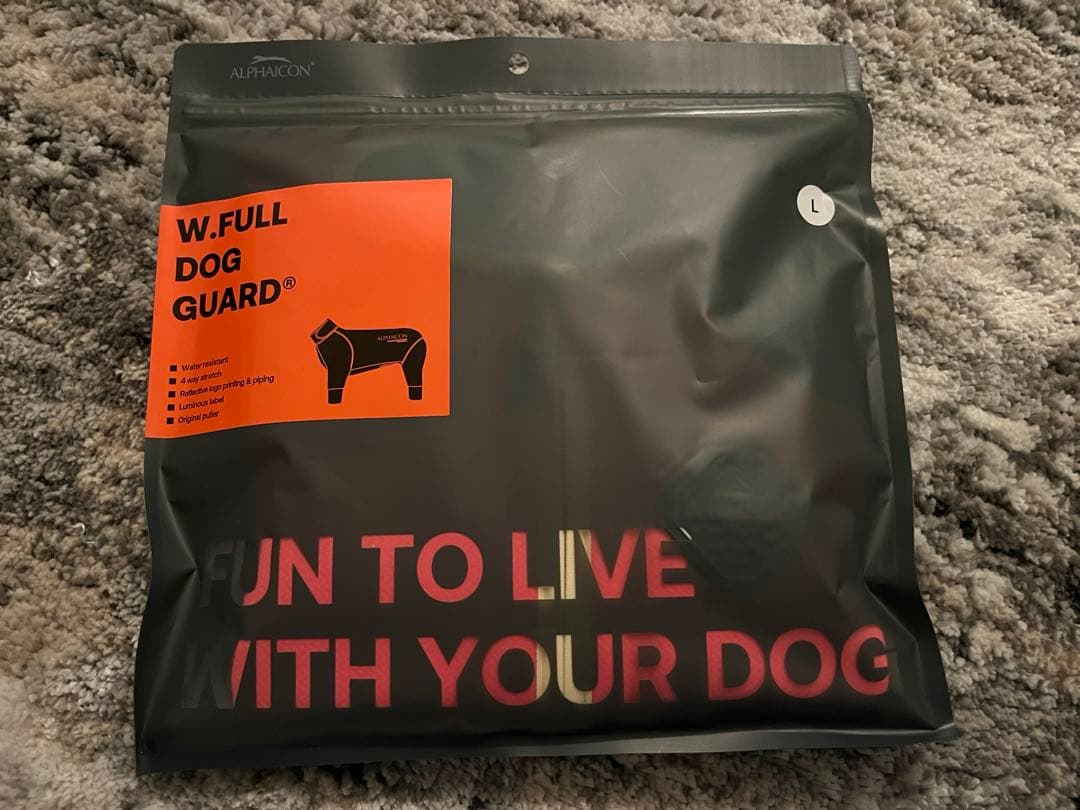 ALPHAICONダブルフルドッグガード 2025年モデル Lサイズ