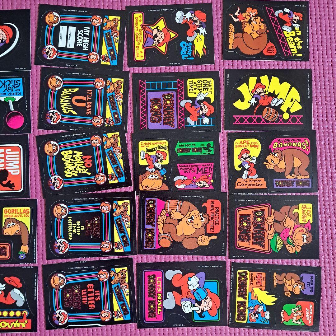 topps DONKEY KONG ドンキーコング　カード36枚　トップス