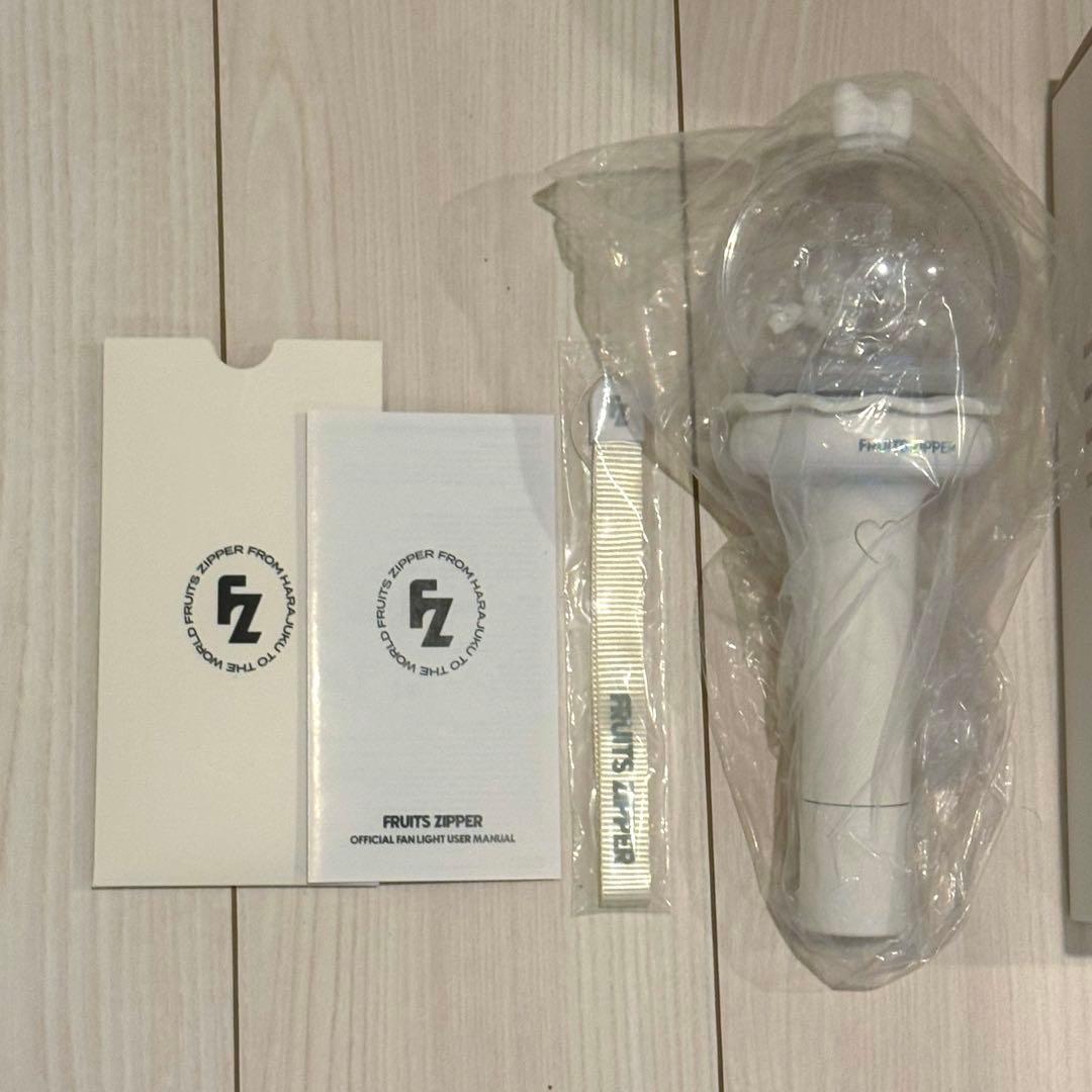 【未使用】FRUITS ZIPPERペンライトホワイト