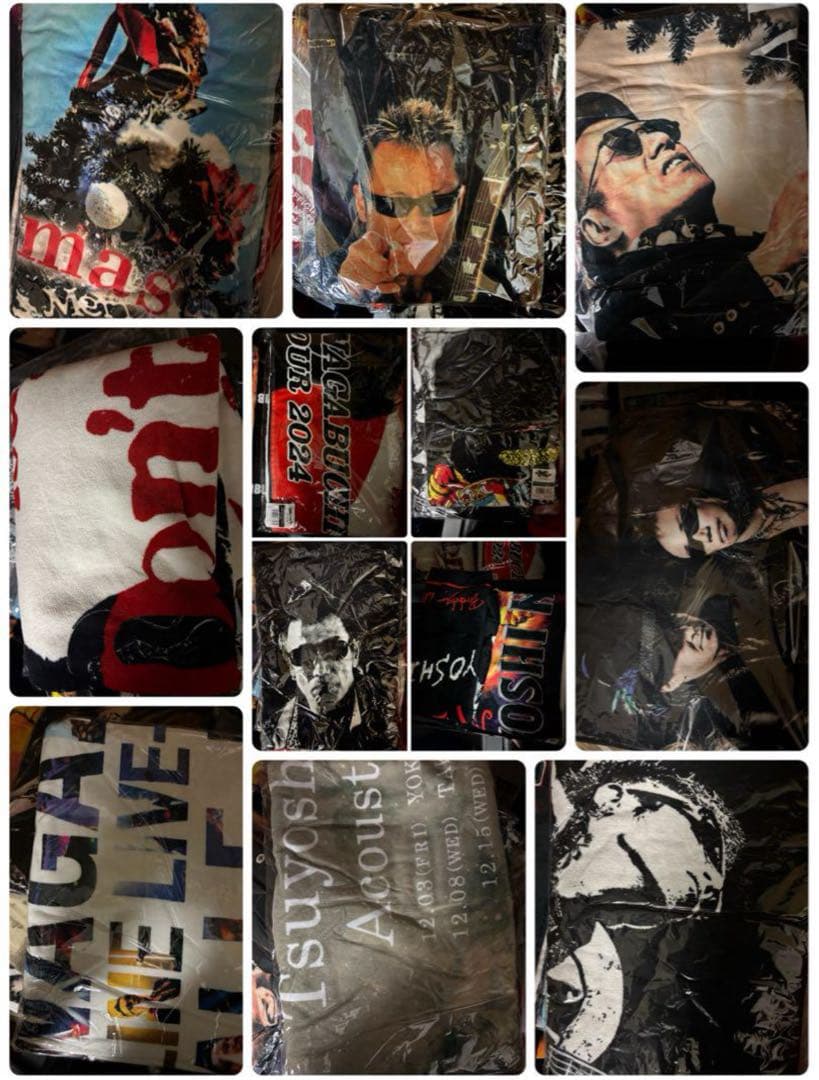 長渕グッズ　ビッグタオル　14枚セット