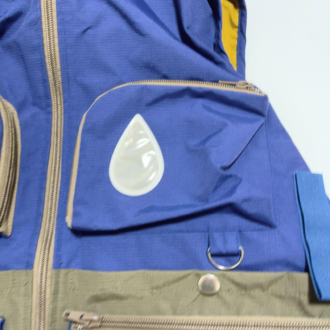 美品 ハコベスト 防災ベスト ネイビー紺 サイズM メンズ・ユニセックス