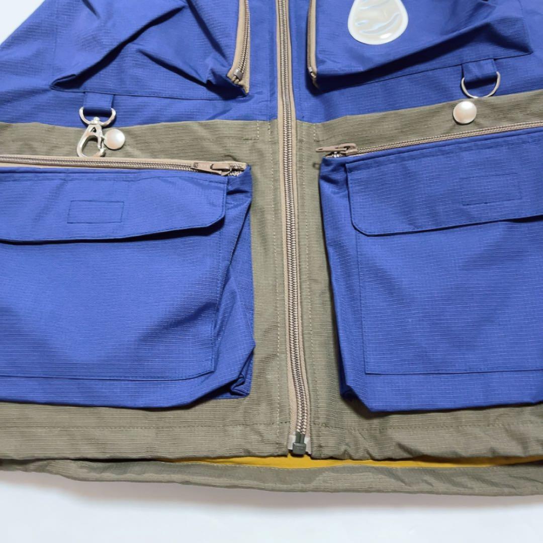 美品 ハコベスト 防災ベスト ネイビー紺 サイズM メンズ・ユニセックス