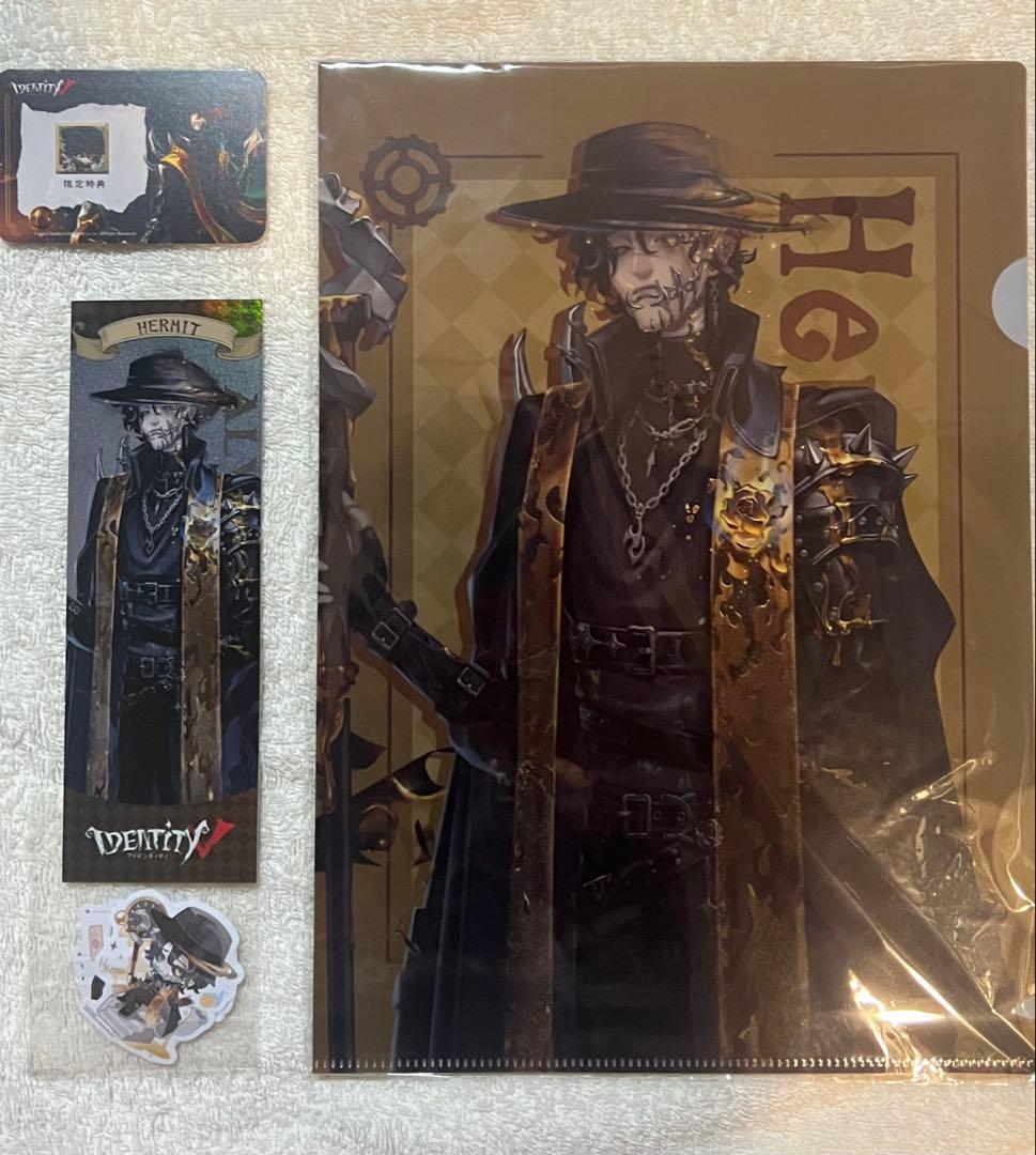 隠者 クリアファイル チケット 限定アイコン ステッカーセット IJL限定