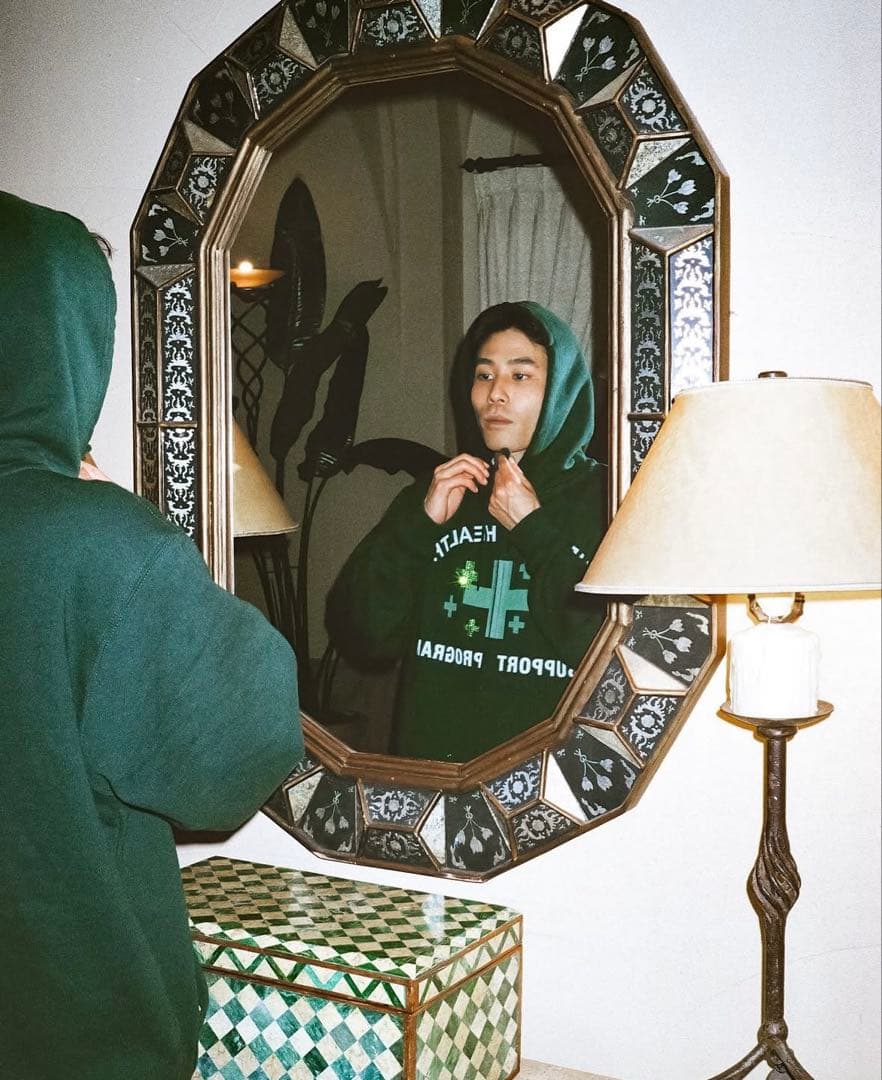 トップス LIFEMANIA Mental Support Zip Hooeie