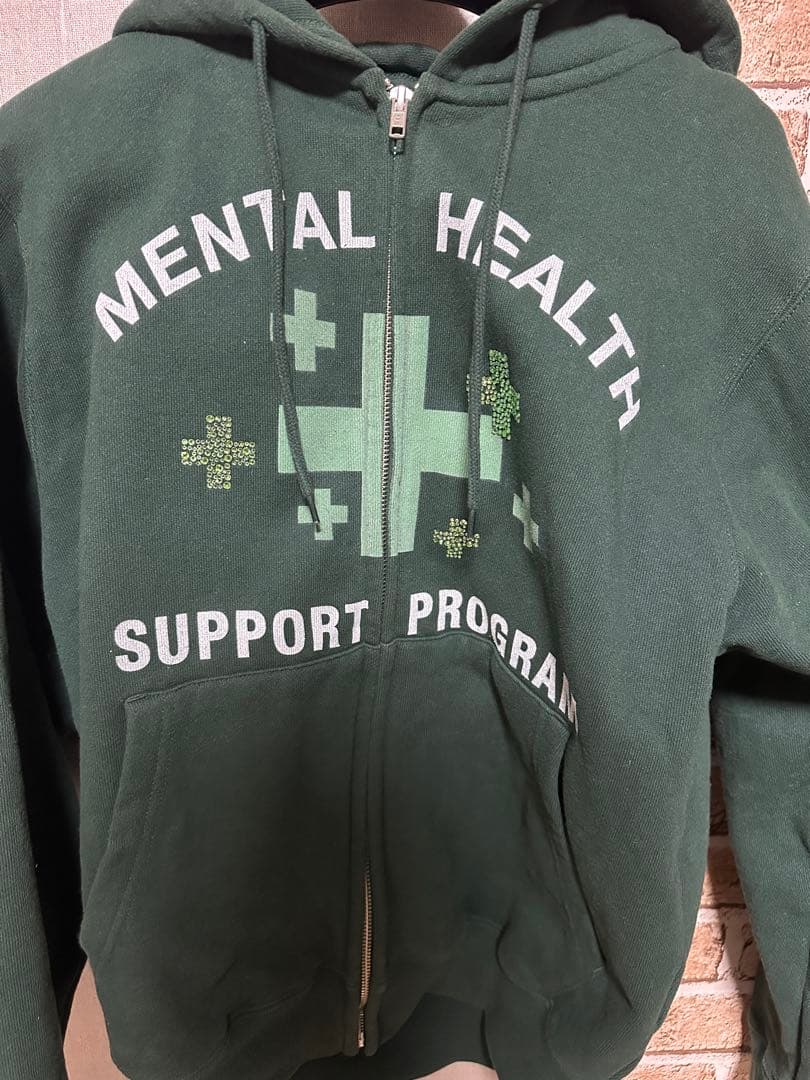 トップス LIFEMANIA Mental Support Zip Hooeie