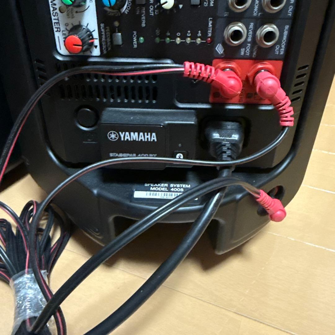 STAGEPAS 400BT ポータブルPAシステム 2スピーカー　スタンド付き