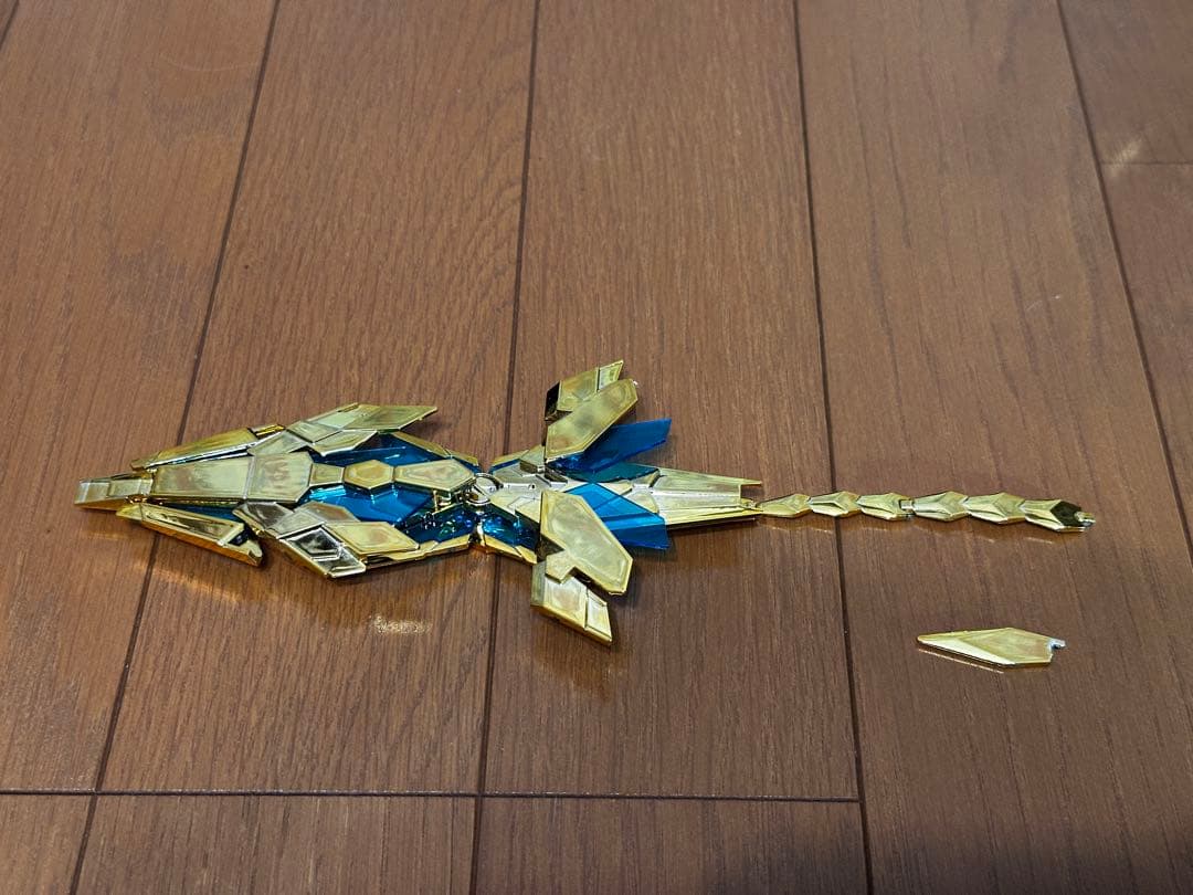 HG ガンプラ フェネクス ユニコーンモード デストロイモード(ゴールドメッキ)