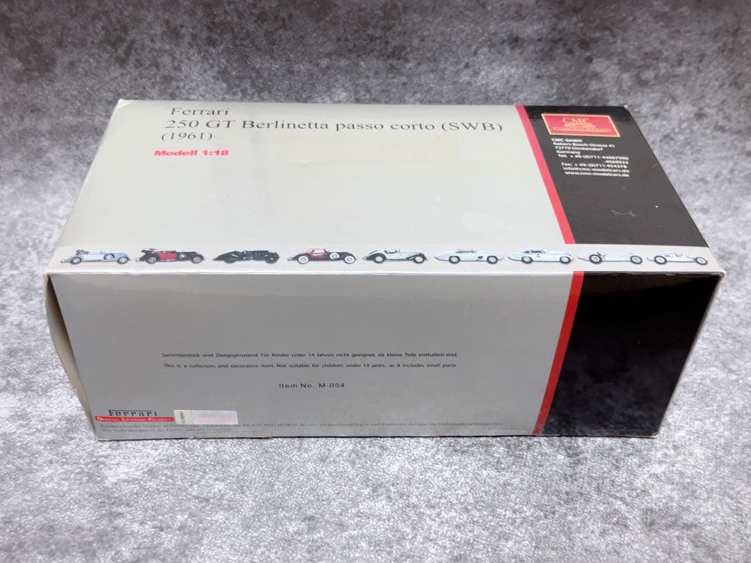 CMC 1/18 フェラーリ 250 GT SWB YELLOW