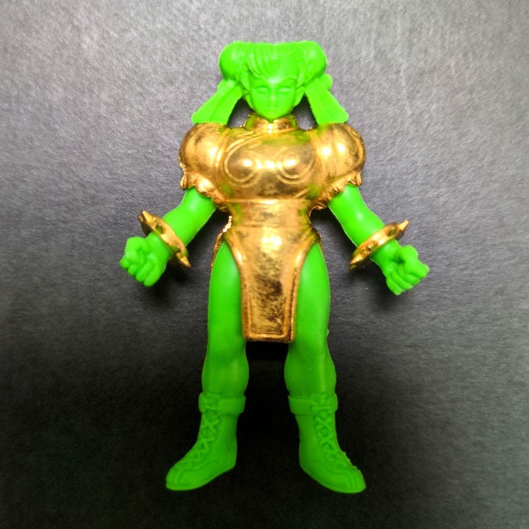 ストリートファイター　春麗　キン肉マン　フルメタルファイター　クロスアップ　消し