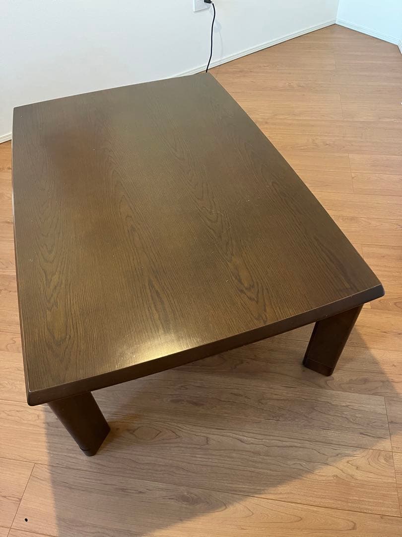 ykO直接取引限定もしくは着払い　こたつ　約104×75 高さ約5㎝調整可