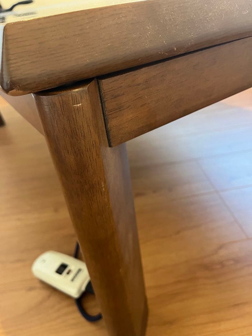 ykO直接取引限定もしくは着払い　こたつ　約104×75 高さ約5㎝調整可