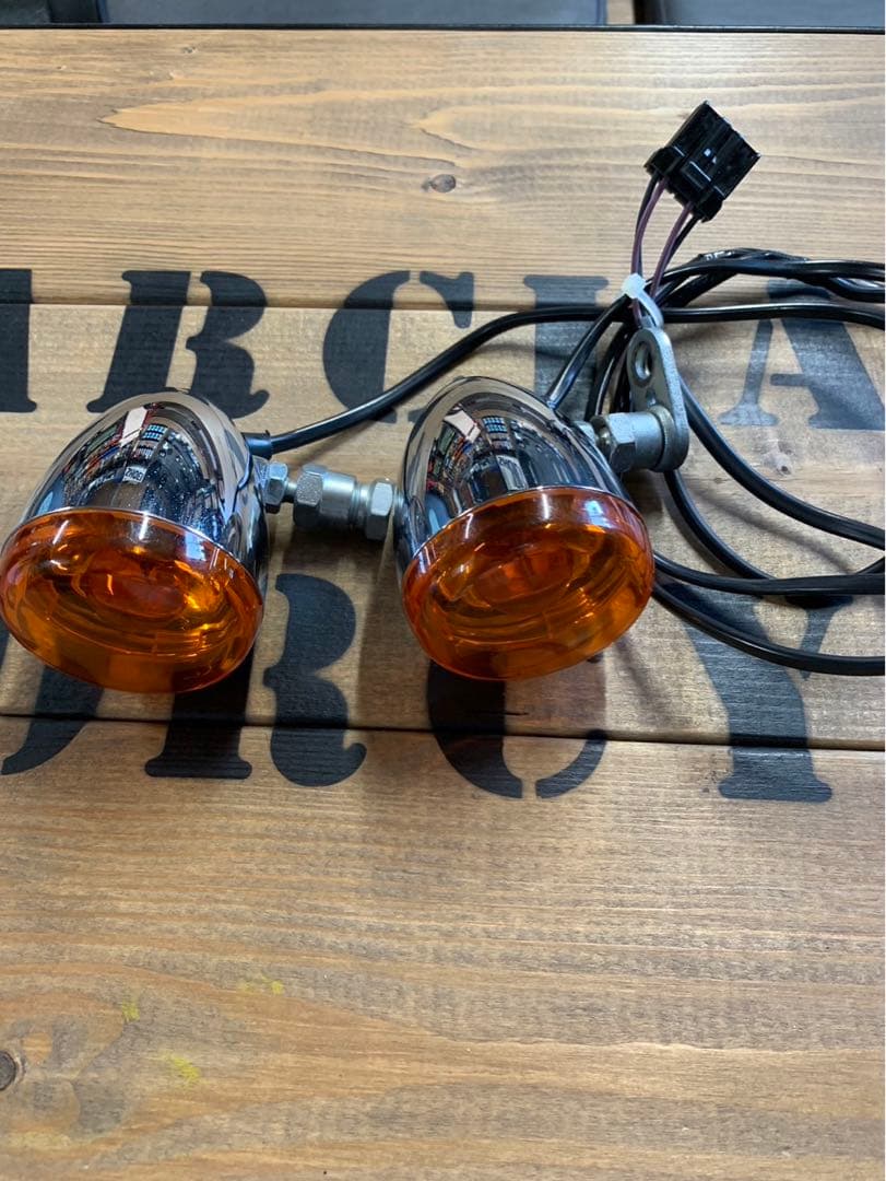 ハーレーダビッドソン　ダイナ　純正ウィンカー前後セット