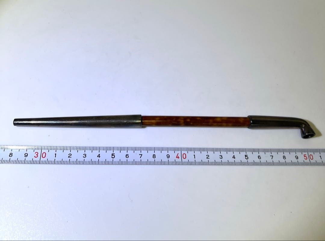 「銀」刻印　時代銀煙管　42g 東Y8-0108☆2Fタサチ