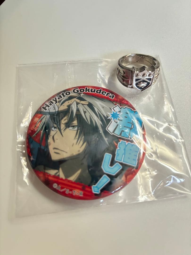 家庭教師ヒットマンREBORN 獄寺隼人 激推し缶バッジ ボンゴレリング