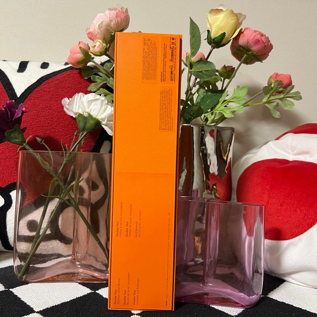 ほぼ新品　エルメス Watch ドゥブルトゥール ストラップ 二重巻レザー