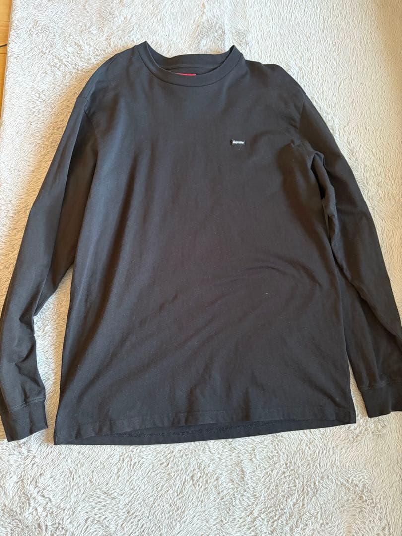 トップス Supreme Small Box L/S Tee \"Black\"