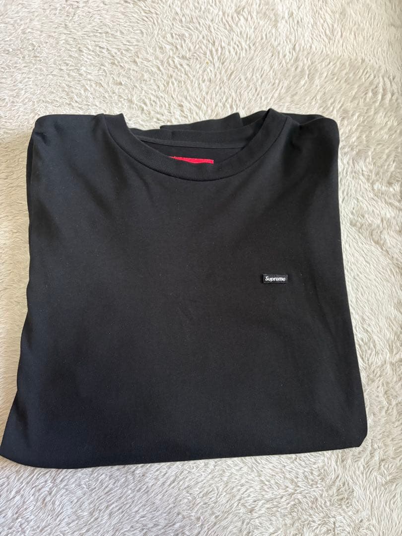 トップス Supreme Small Box L/S Tee \"Black\"