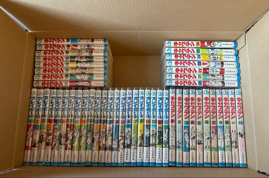 【初版】キャプテン 全26巻セット＆プレイボール 全22巻セット ちばあきお