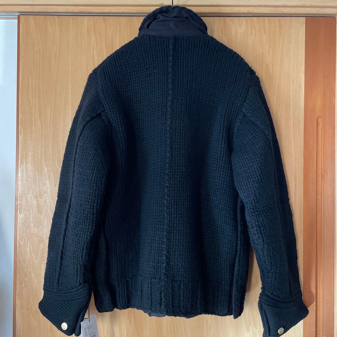 試着のみ　sacai Carhartt WIP KnitJacket 2023